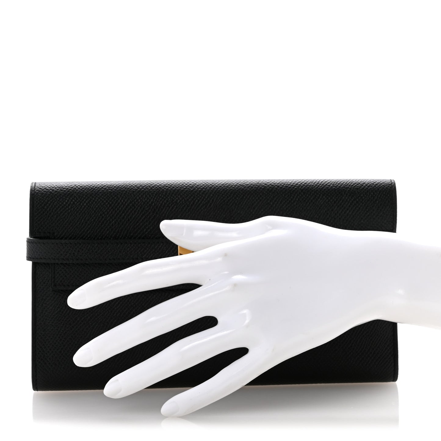 Epsom Kelly Longue Wallet Black