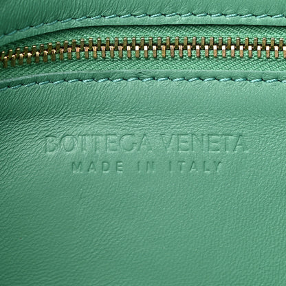 Bottega Veneta Lambskin Maxi Intrecciato Small Cassette Crossbody Bag Mermaid 6 of 16