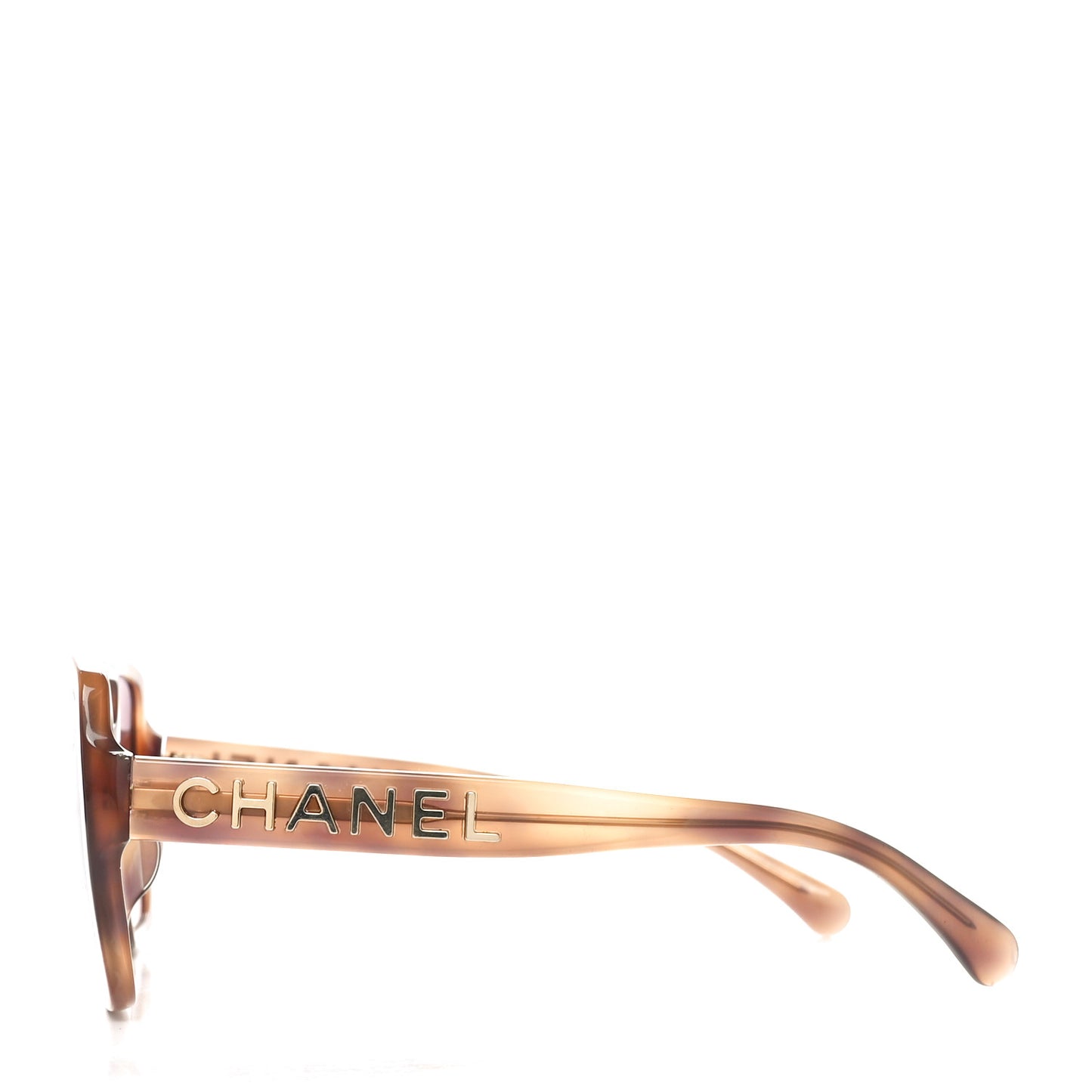 Acetate Polarized Square Sunglasses 5408-A Brown