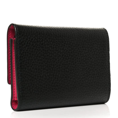 Louis Vuitton Taurillon Capucines Compact Wallet Black 3 of 11