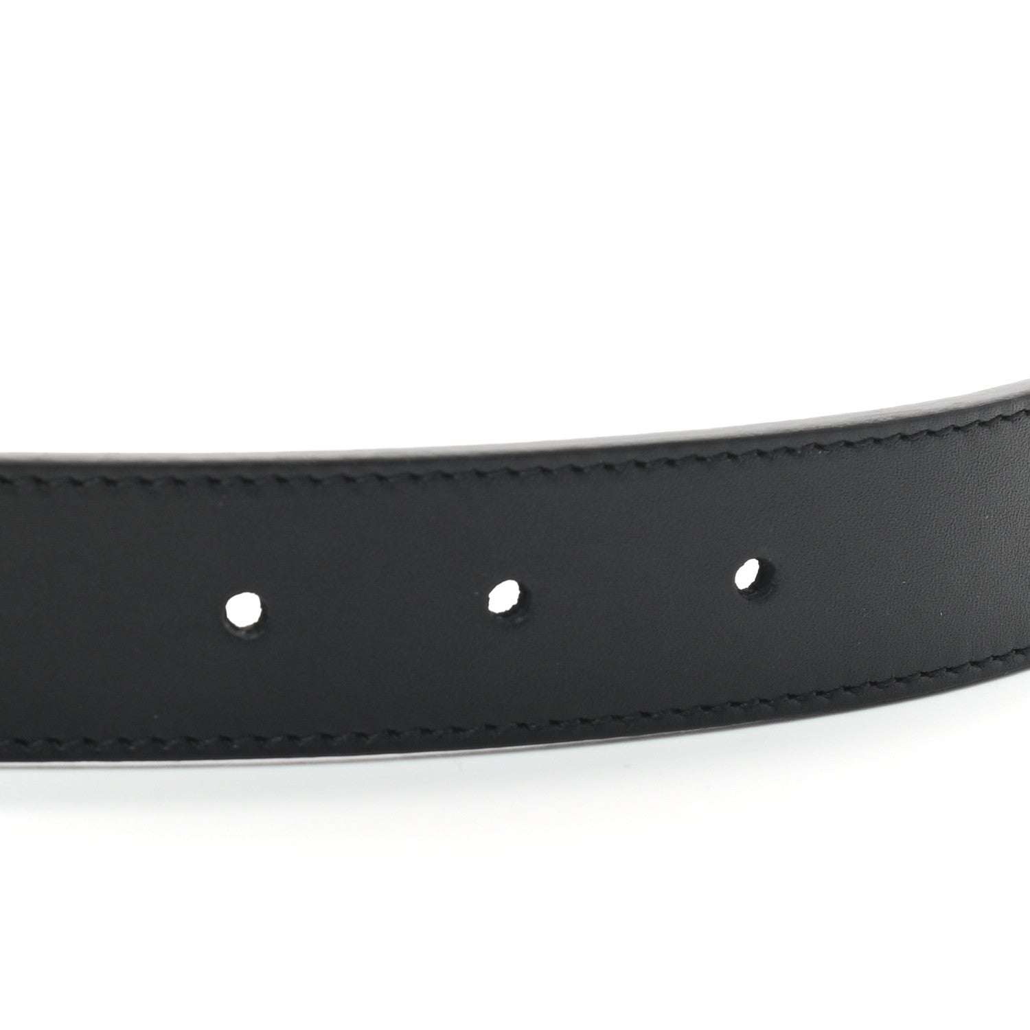 Gucci Calfskin Zumi 30mm Belt 85 34 Black 5 of 5