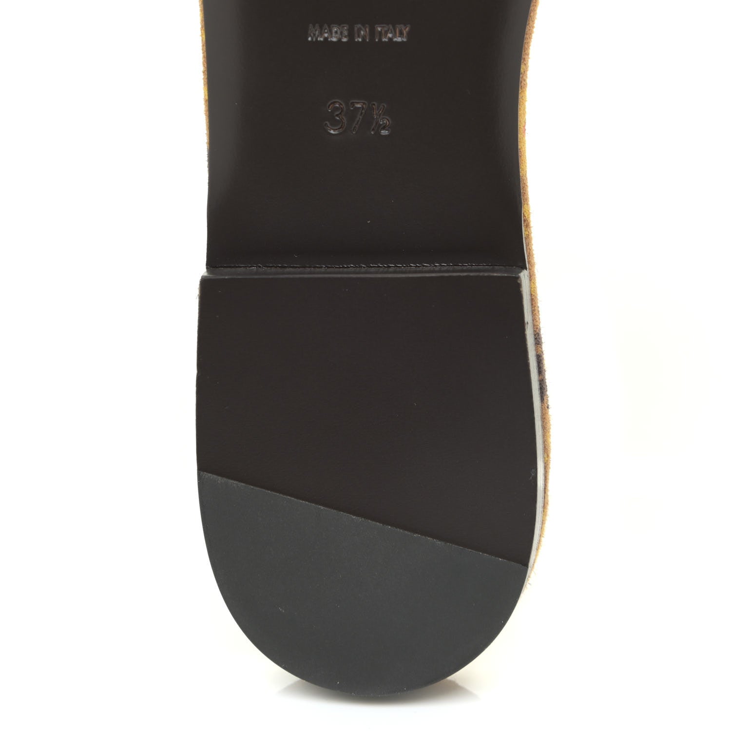 Saint Laurent Bianca Floral Suede Slide Sandals 37.5 Beige Multicolor 8 of 15