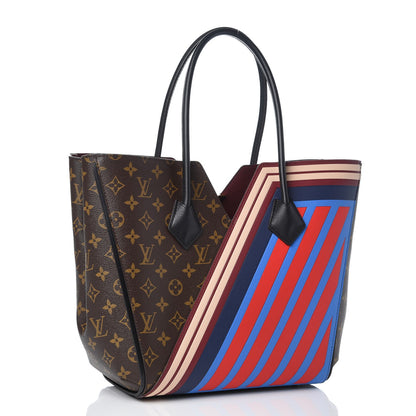 Louis Vuitton Calfskin Monogram Kimono Tote MM 3 of 11
