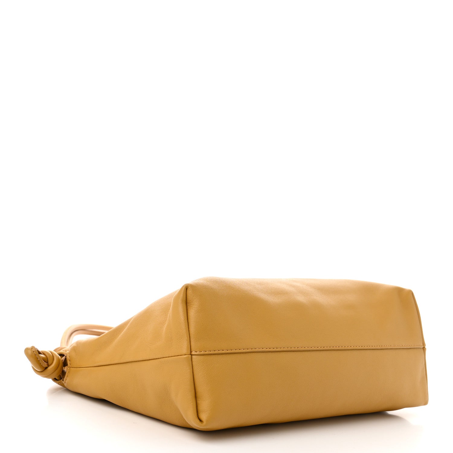 Loewe Mellow Nappa Medium Donut Chain Flamenco Knot Clutch Sahara 4 of 10
