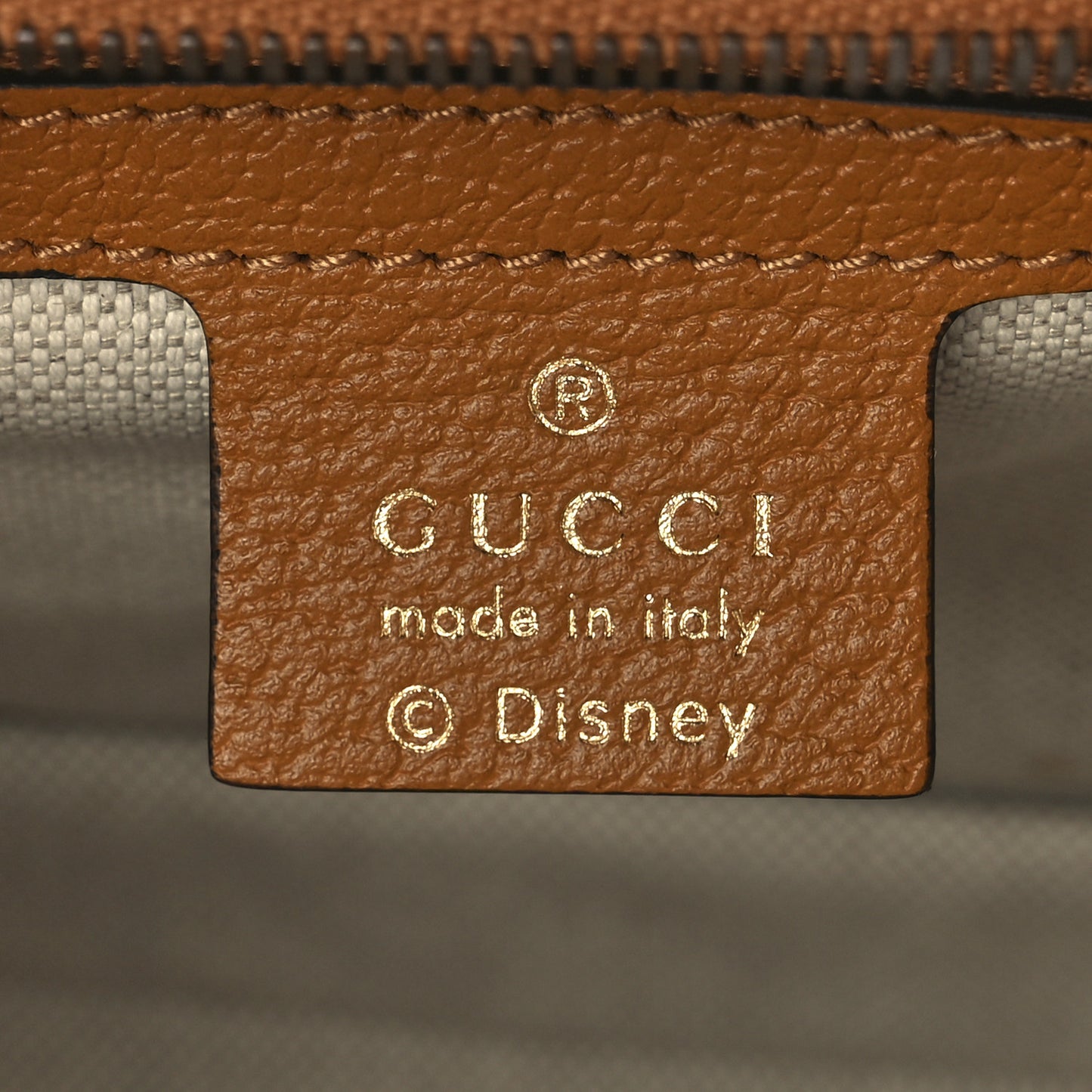 X DISNEY Mini Vintage GG Supreme Monogram Mickey Mouse Small Flap Messenger Bag Beige Vintage Sun Oil