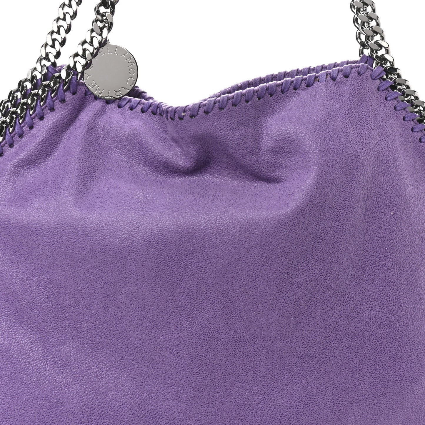 Shaggy Deer Small Falabella Tote Purple