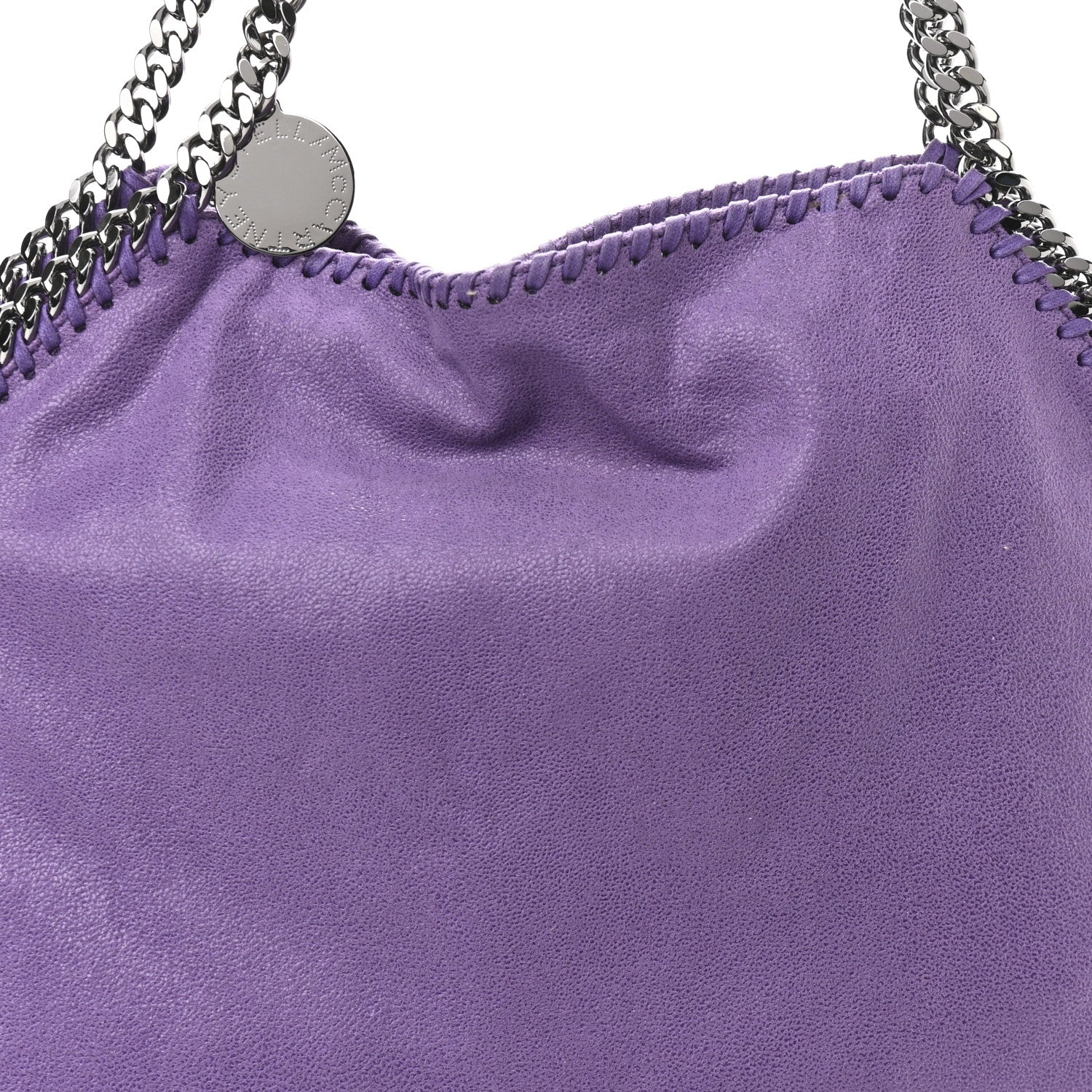 Stella McCartney Shaggy Deer Small Falabella Tote Purple 8 of 10