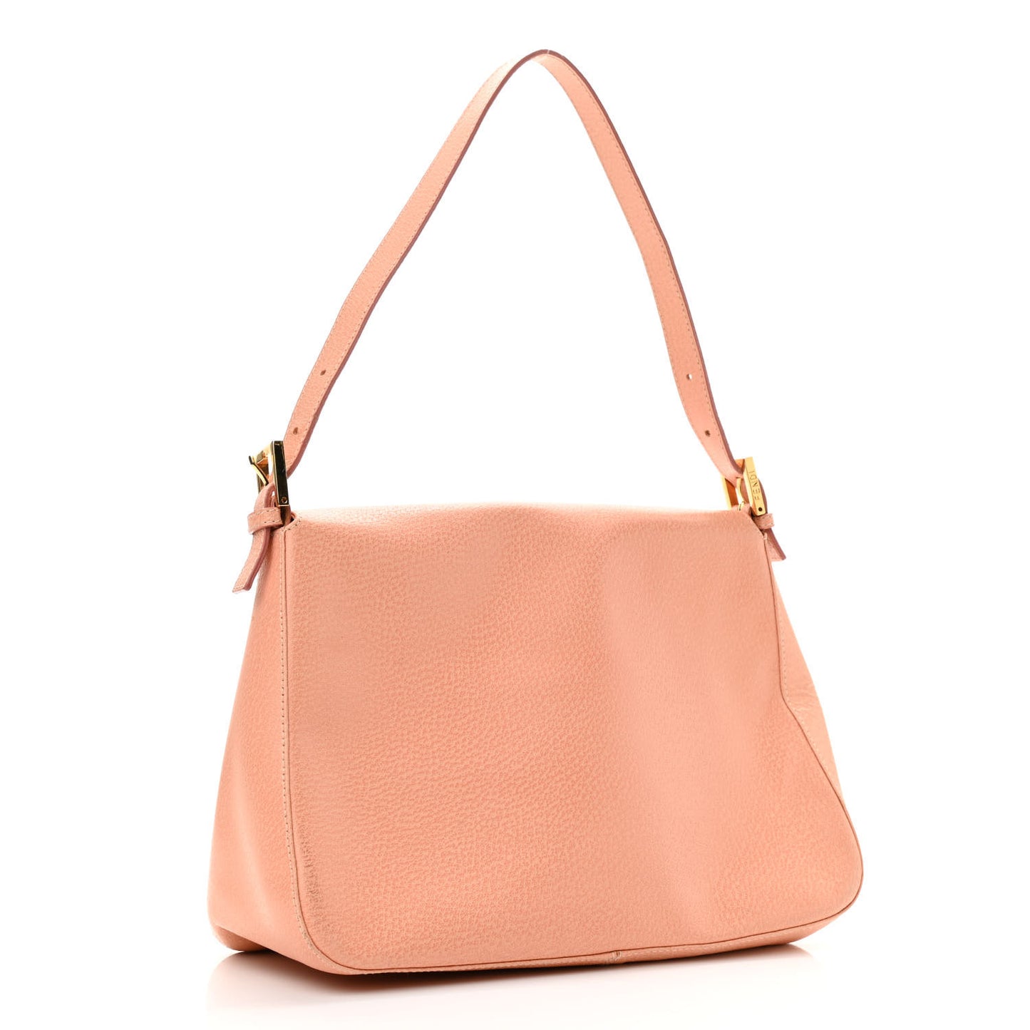 Calfskin Big Forever Mama Baguette Pink