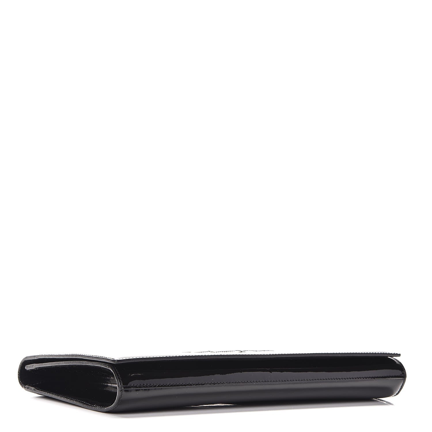 Saint Laurent Patent Monogram Large Belle De Jour Clutch Black 4 of 12
