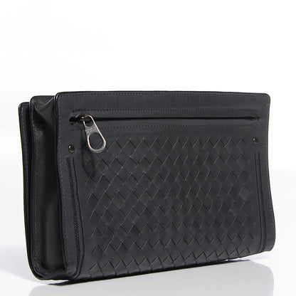 Bottega Veneta Light Calf Intrecciato Continental Wallet Ardoise 2 of 18