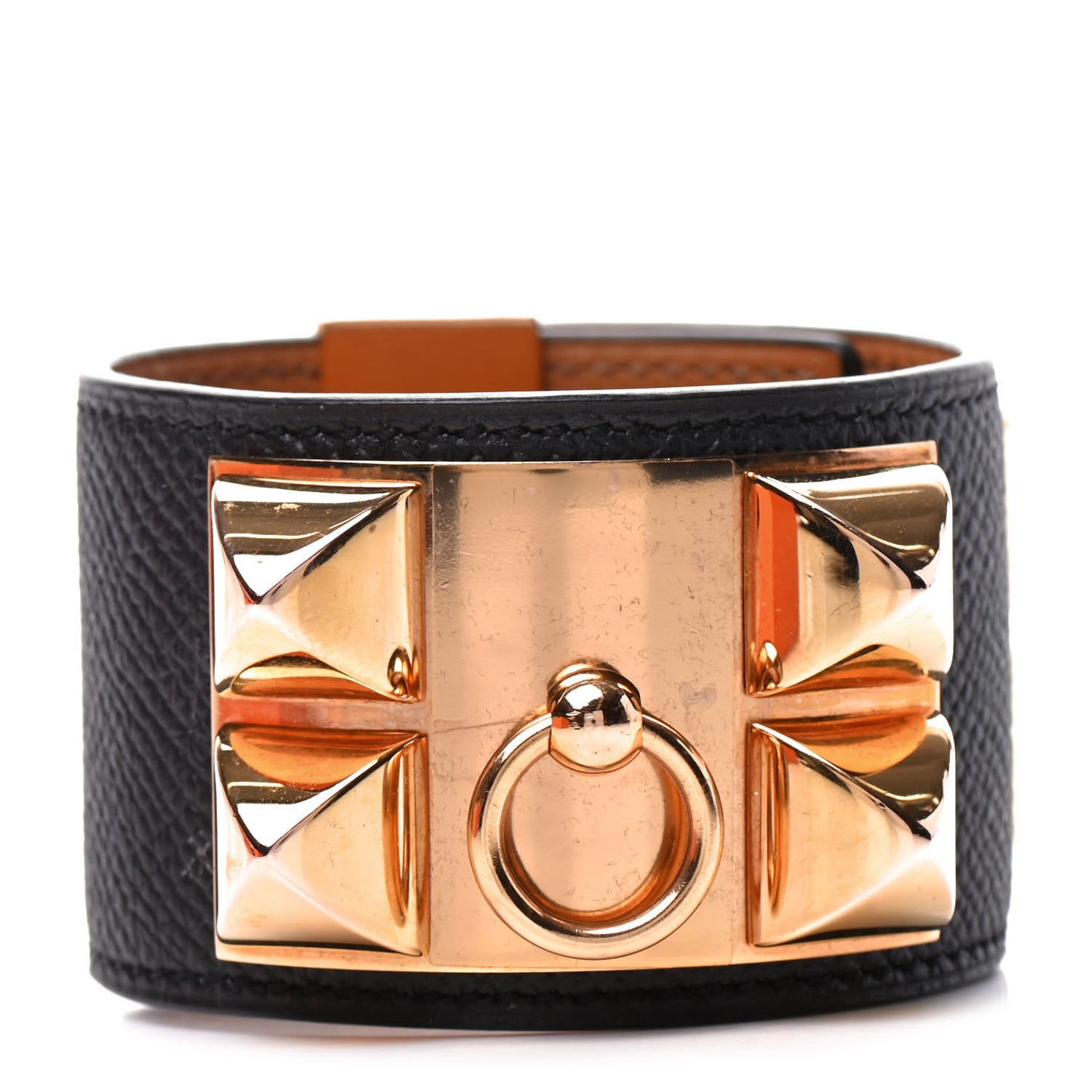 Epsom Collier de Chien CDC Bracelet S Black