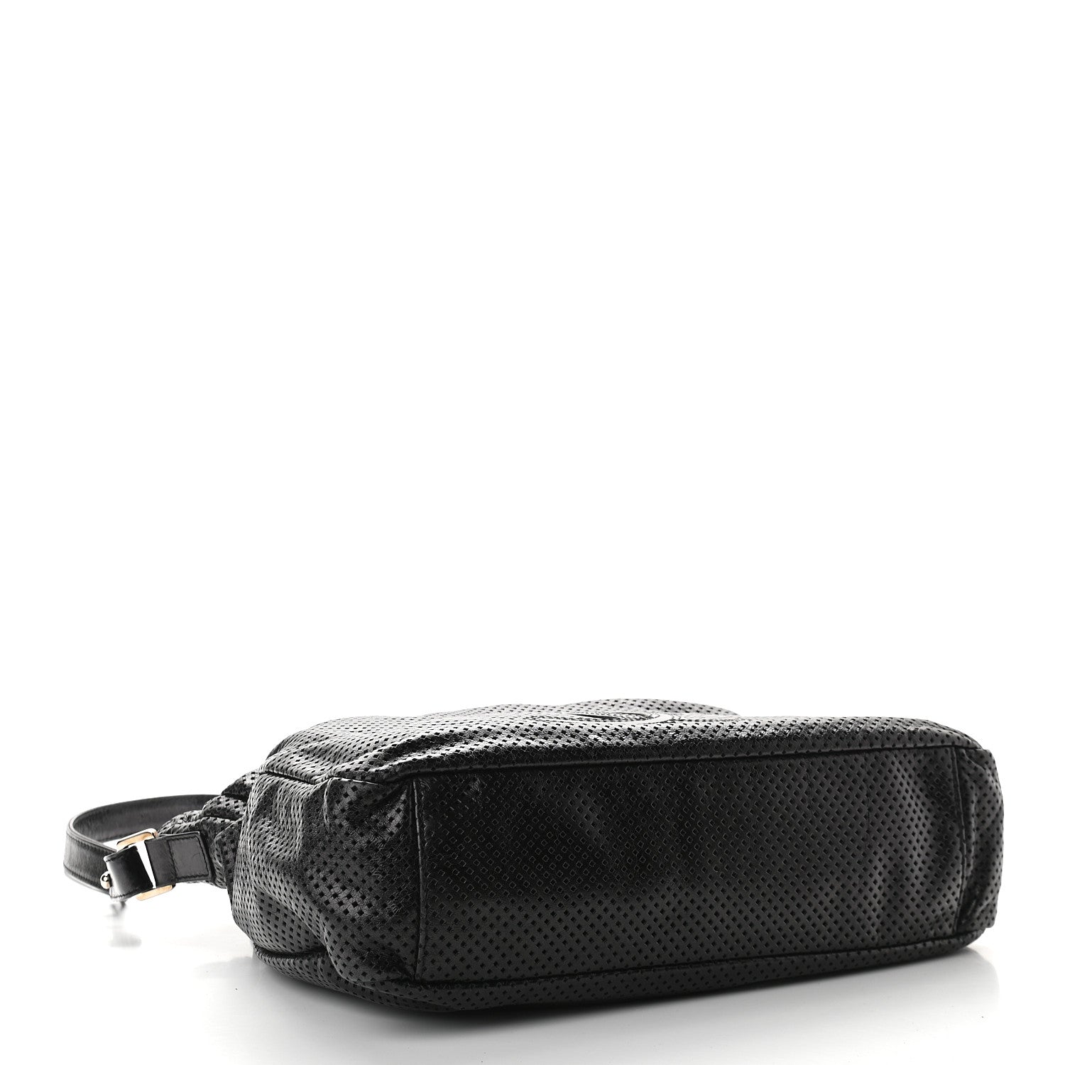 Chanel Glazed Calfskin Perforated Medium Rodeo Drive Tote Black 3 of 8