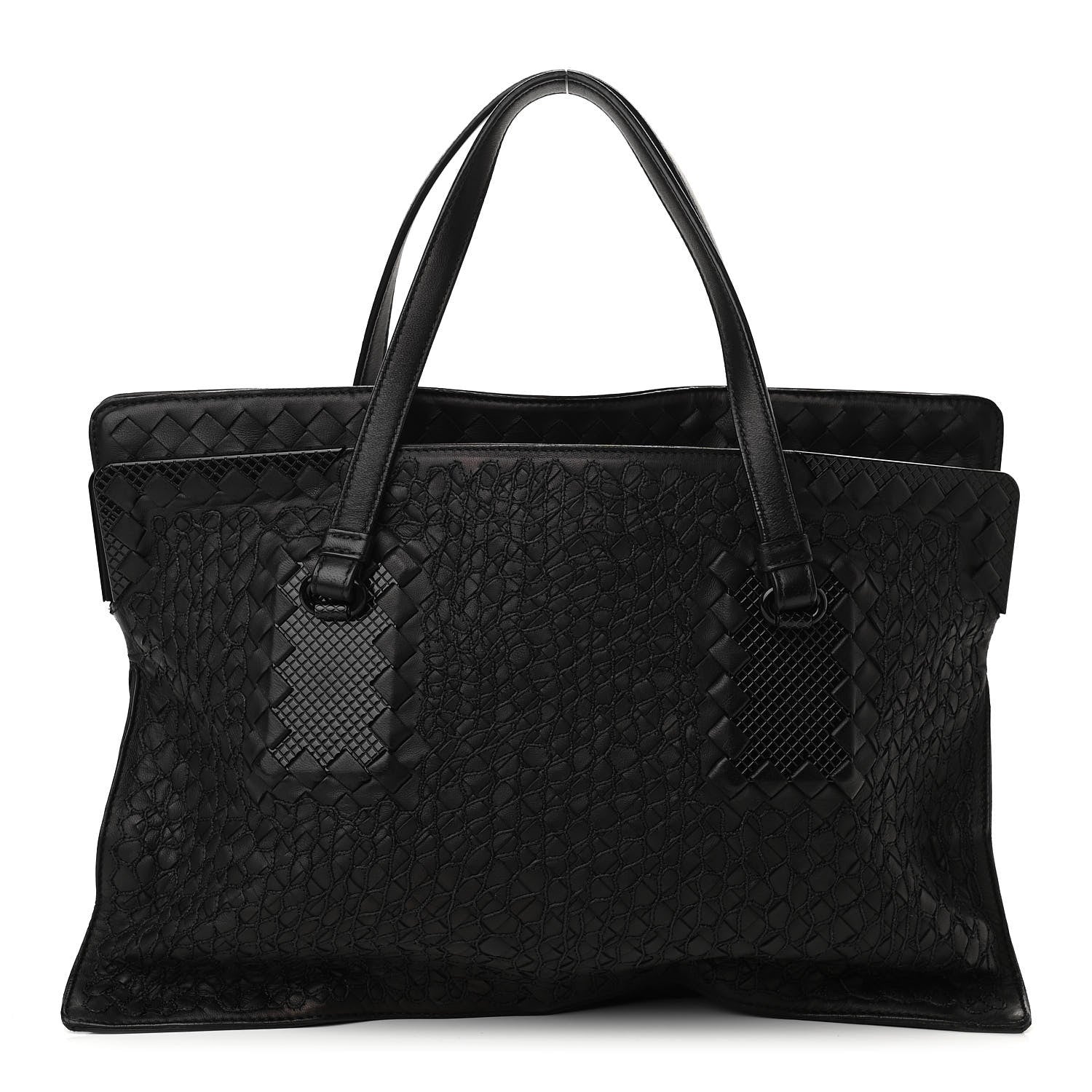 Bottega Veneta Nappa Intrecciato Tote Black 1 of 10