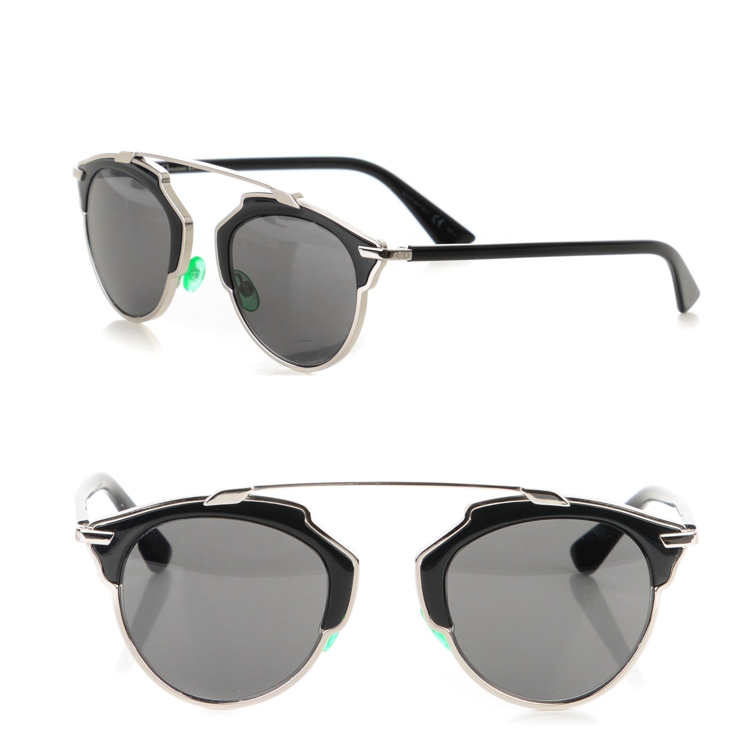 Christian Dior So Real Sunglasses Black 1 of 6