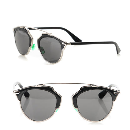 Christian Dior So Real Sunglasses Black 1 of 6