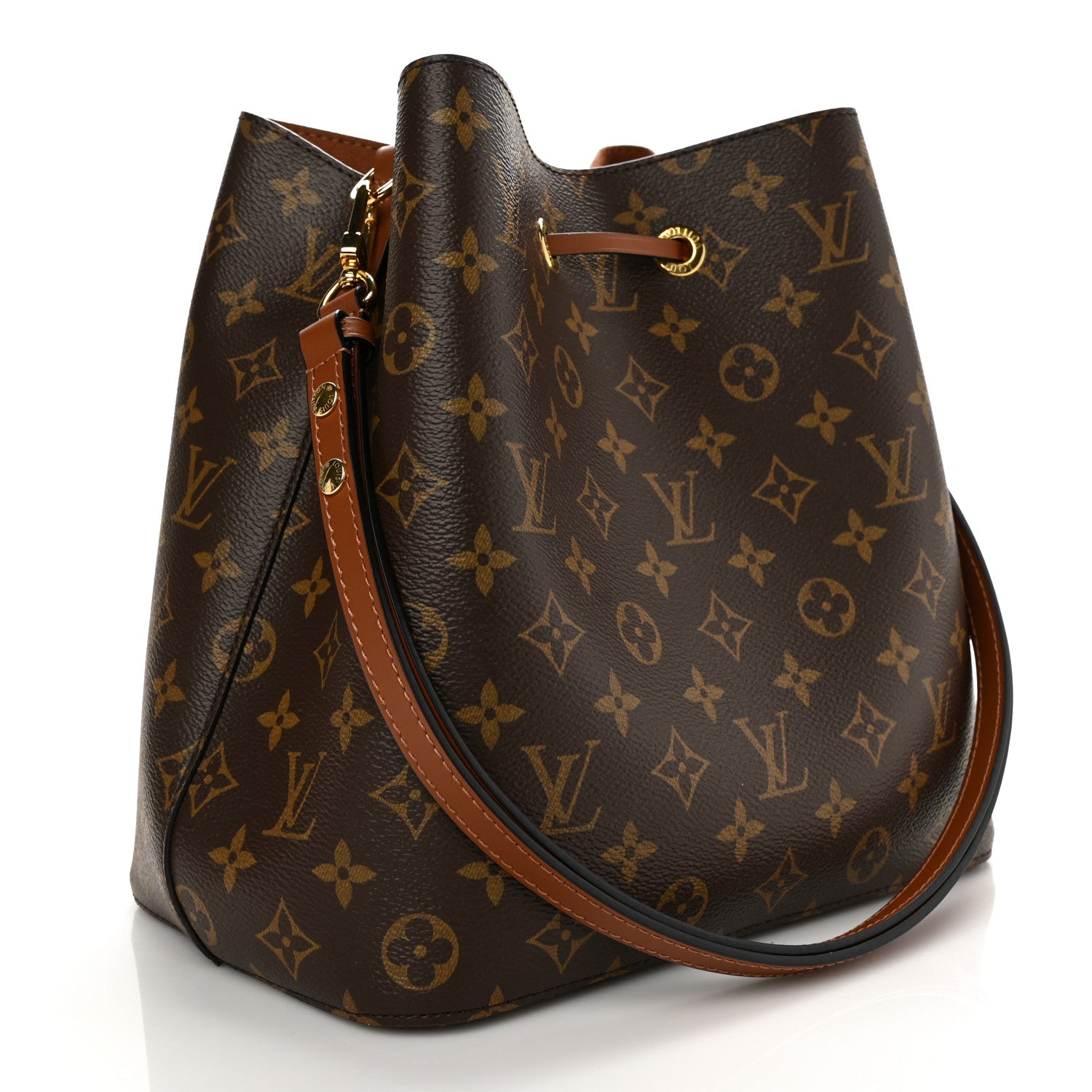 Louis Vuitton Monogram Neonoe MM Caramel 3 of 9
