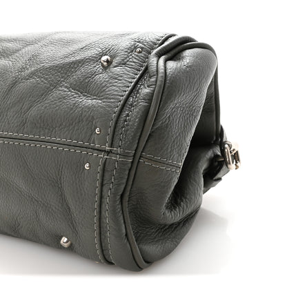 Chloe Calfskin Medium Paddington Satchel Gray 8 of 8