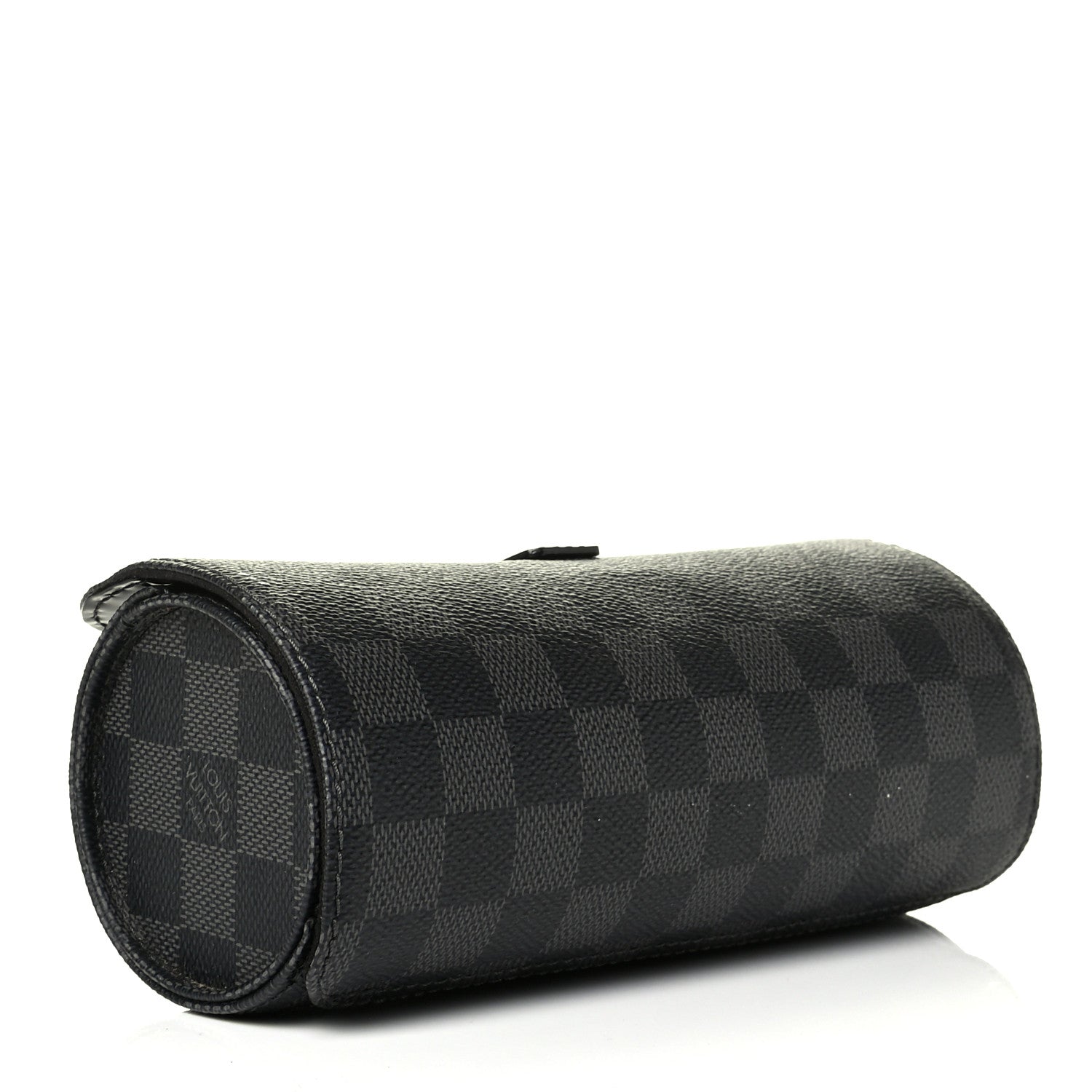 Louis Vuitton Damier Graphite 3 Watch Travel Case 2 of 7