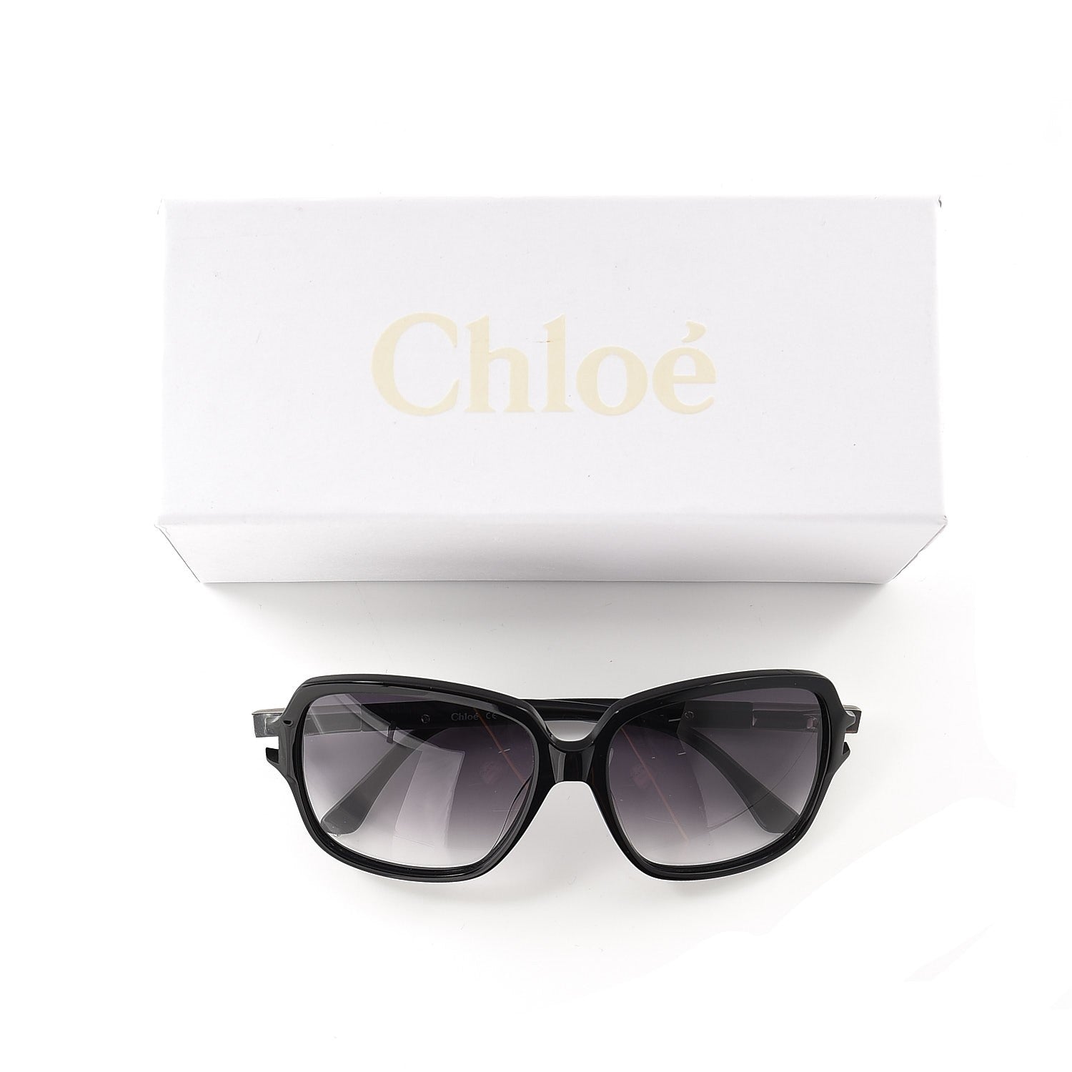 Chloe Oversized Round Sunglasses CL2238 Black 9 of 9