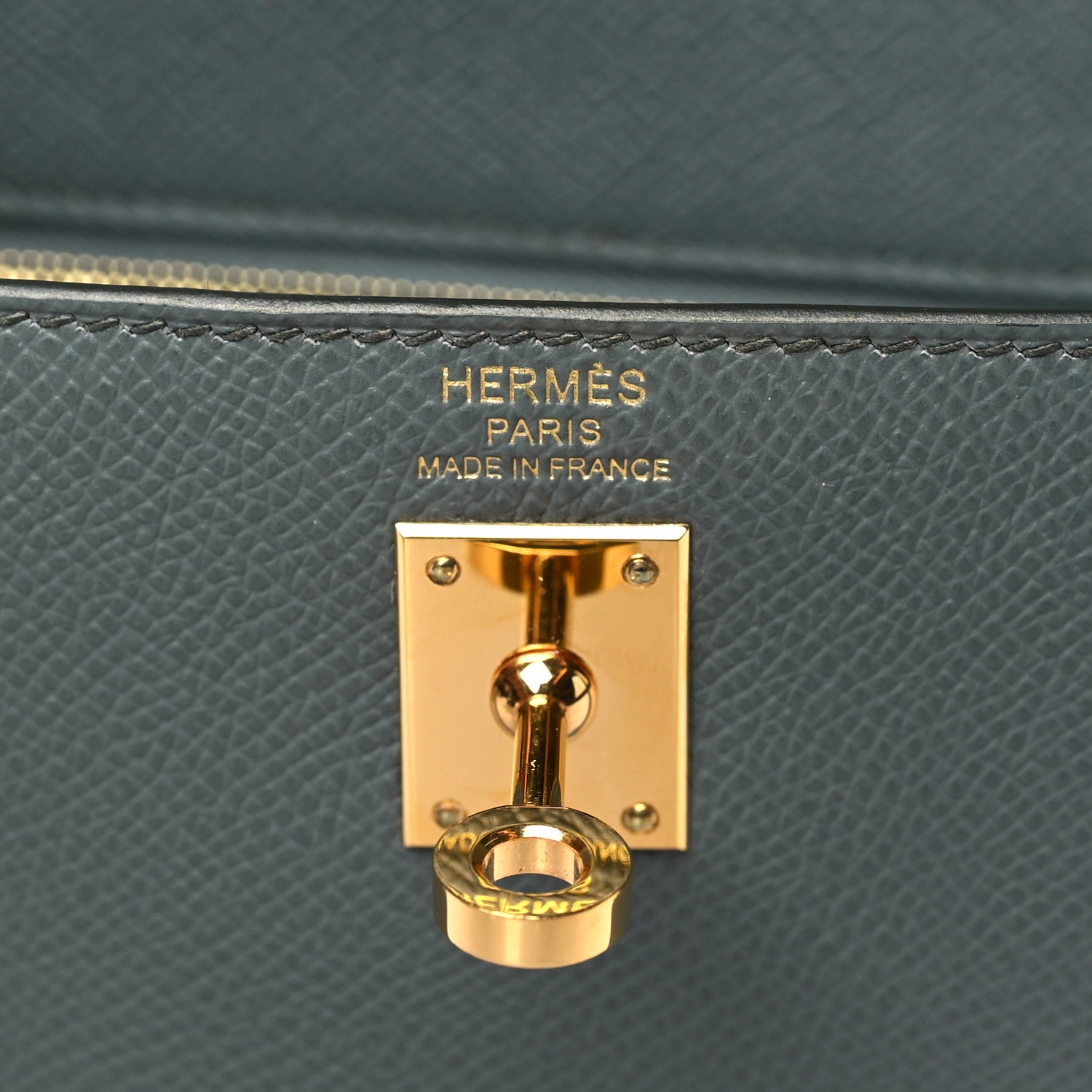 Hermes Epsom Kelly Sellier 25 Vert Amande 5 of 9