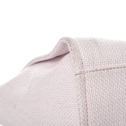 Chanel Woven Straw Raffia Large Deauville Tote Pink 13 of 14