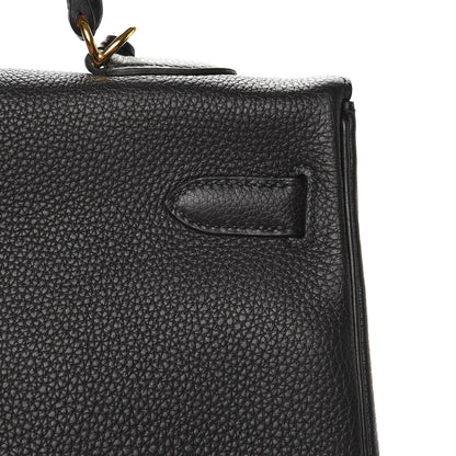 Hermes Togo Kelly Retourne 35 Black 29 of 36