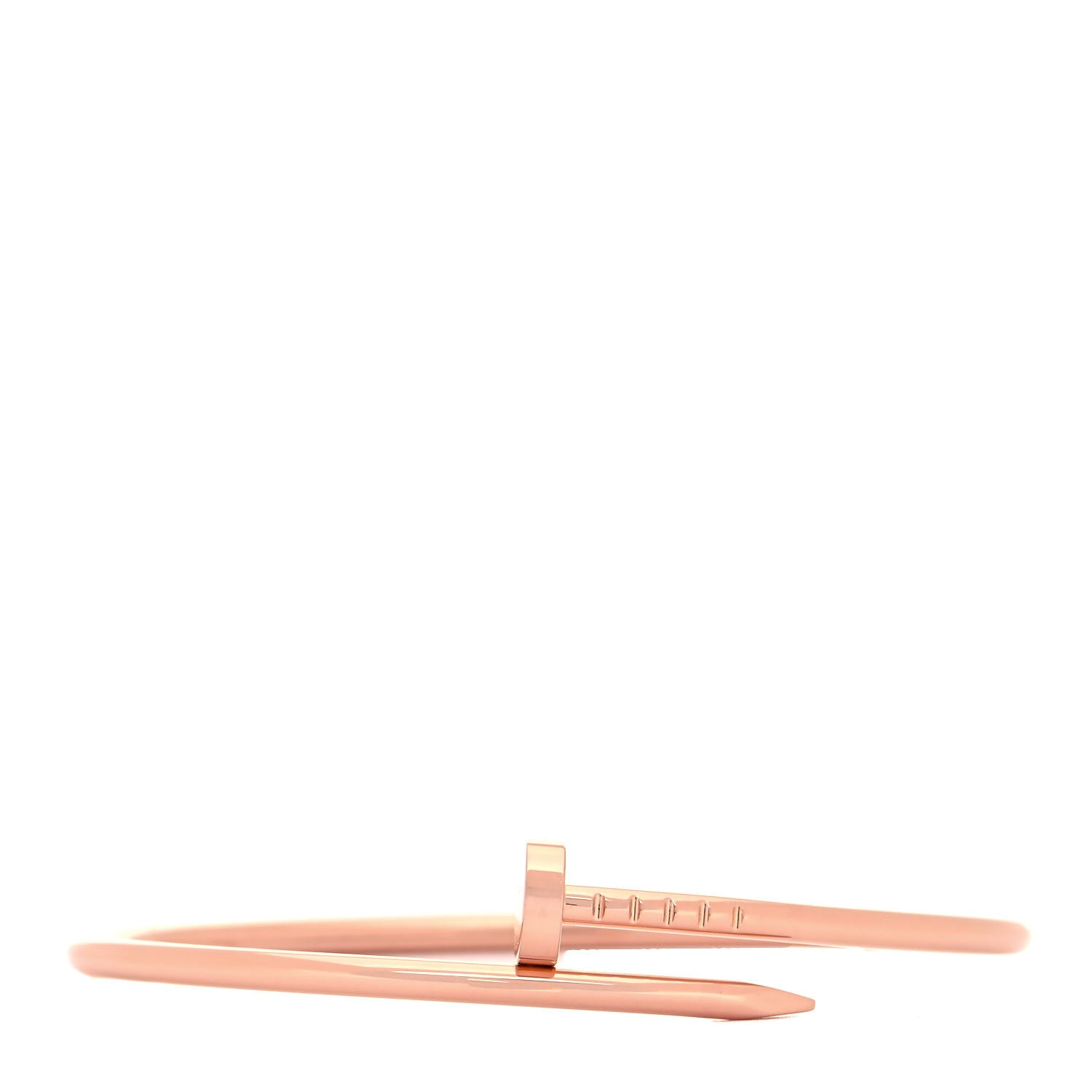 Cartier 18K Pink Gold Small Juste Un Clou Bracelet 16 1 of 5
