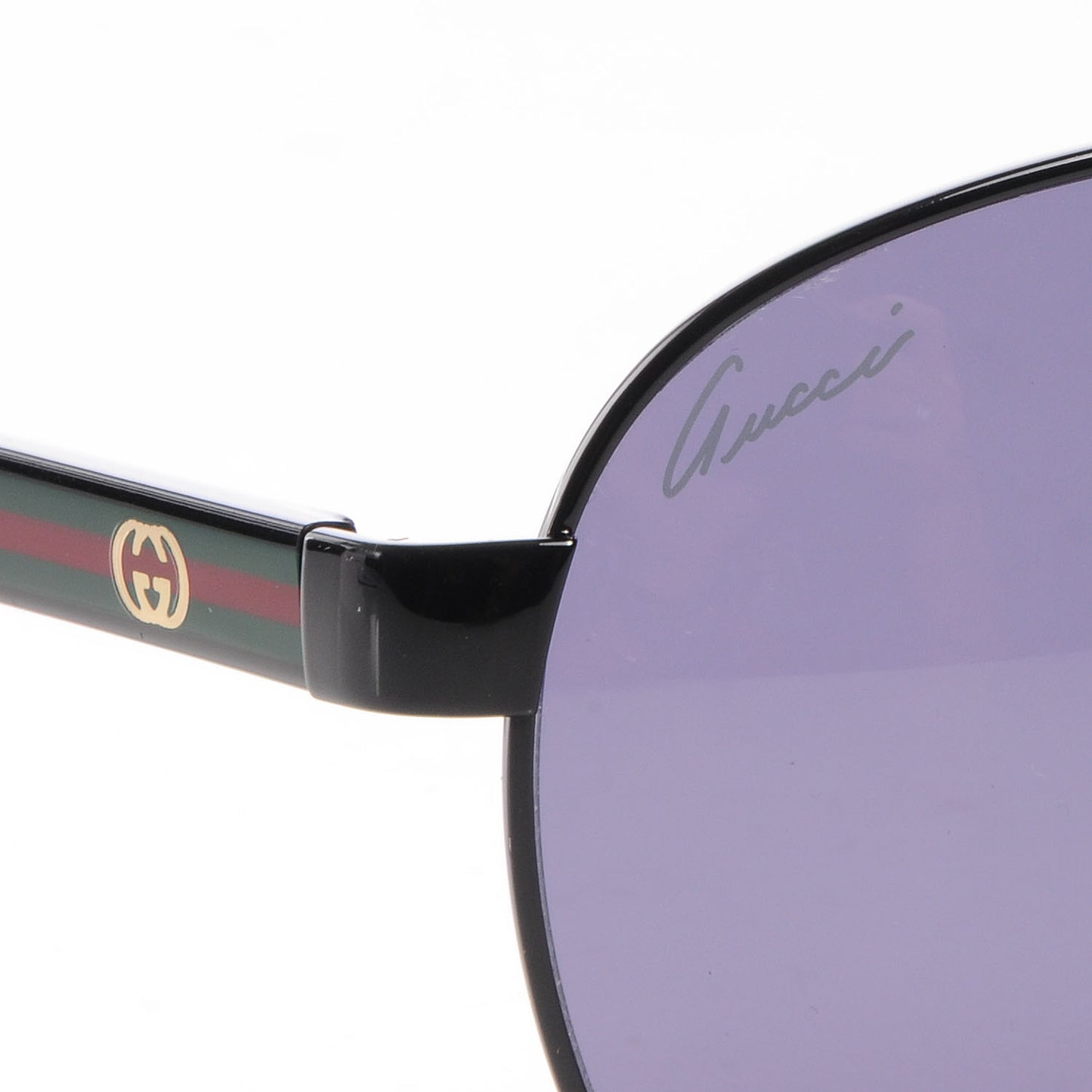 GG Web Aviator Sunglasses 2898/S
