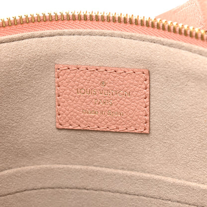 Louis Vuitton Empreinte Monogram Giant Petit Palais Rose Trianon Creme 6 of 9