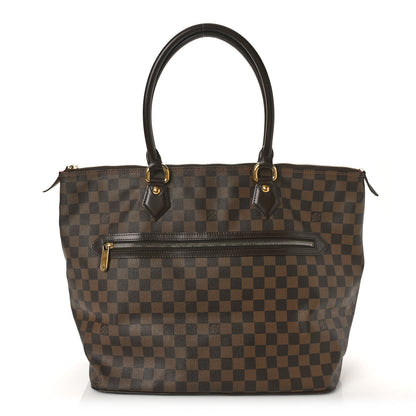 Louis Vuitton Damier Ebene Saleya GM 1 of 8
