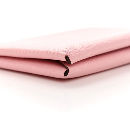 Hermes Chevre Mysore Calvi Card Case Rose Sakura 12 of 14