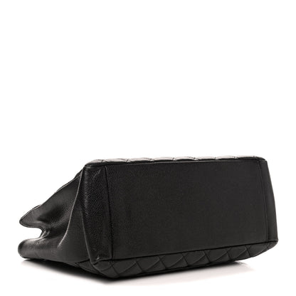 Chanel Caviar Quilted Grand Shopping Tote GST Black 3 of 4