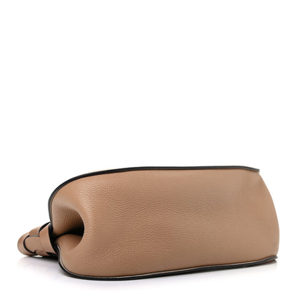 Chloe Grained Calfskin Darryl Clutch Cement Brown 4 of 7