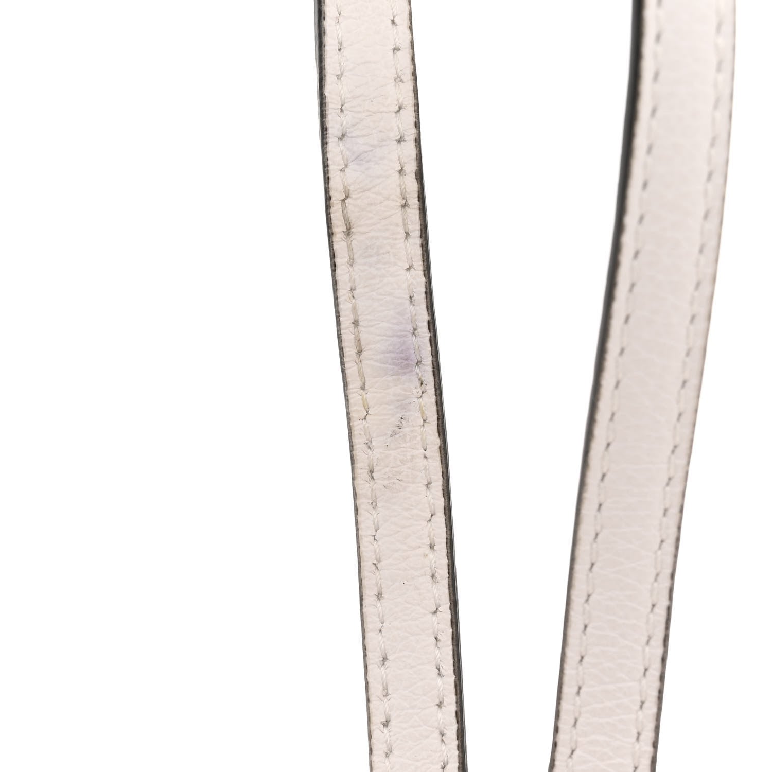 Versace Grained Calfskin La Medusa Crossbody Bag White 13 of 14