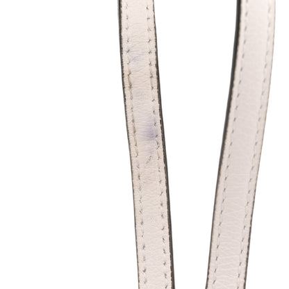 Versace Grained Calfskin La Medusa Crossbody Bag White 13 of 14