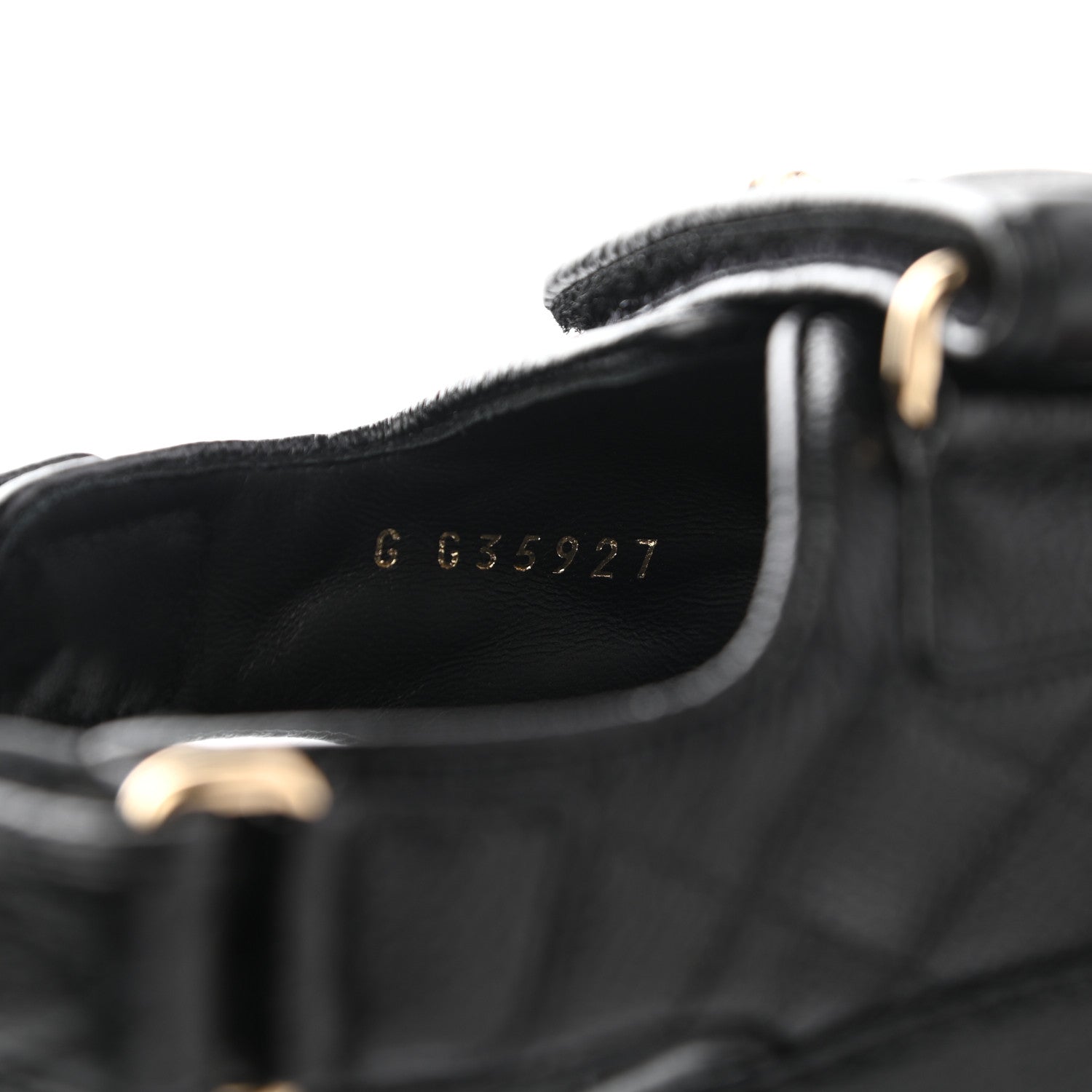 Chanel Grained Calfskin Velcro Dad Sandals 36 Black 8 of 9