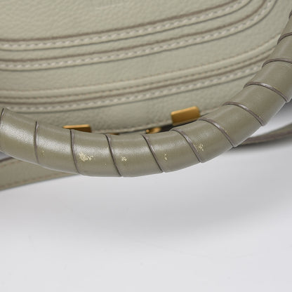 Chloe Calfskin Medium Marcie Satchel Baobab Green 18 of 19