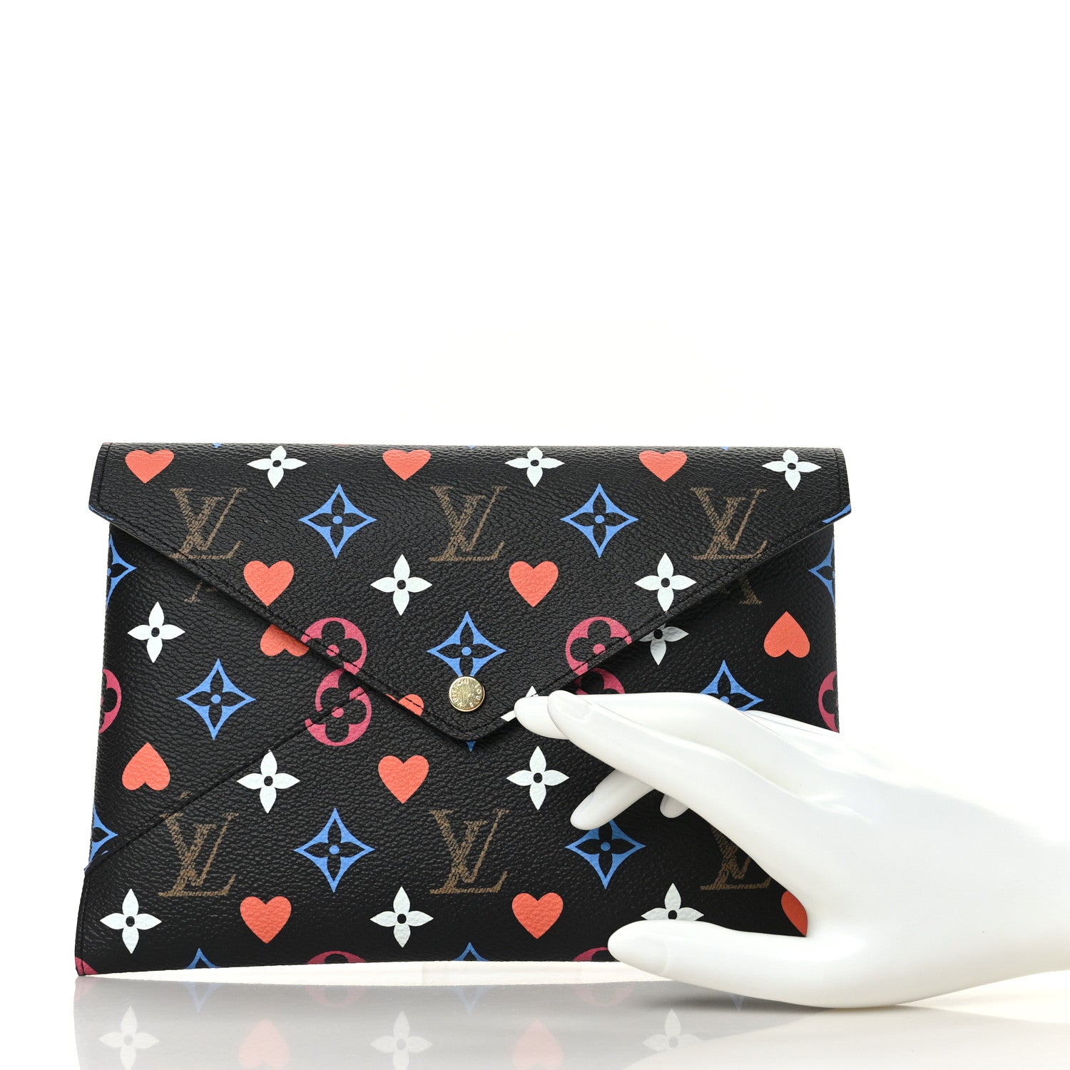 Louis Vuitton Game On Large Kirigami Pochette Black 2 of 7