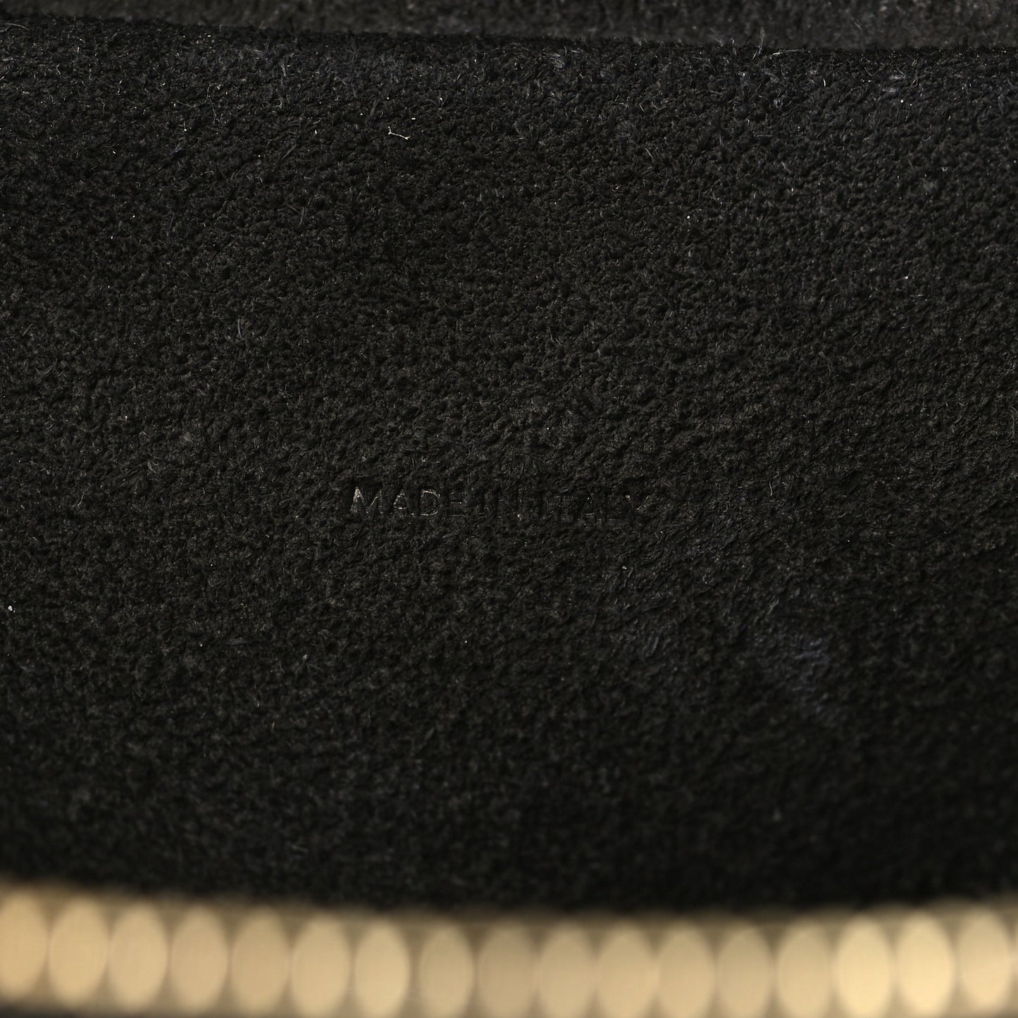 Grained Calfskin Mini Belt Bag Black
