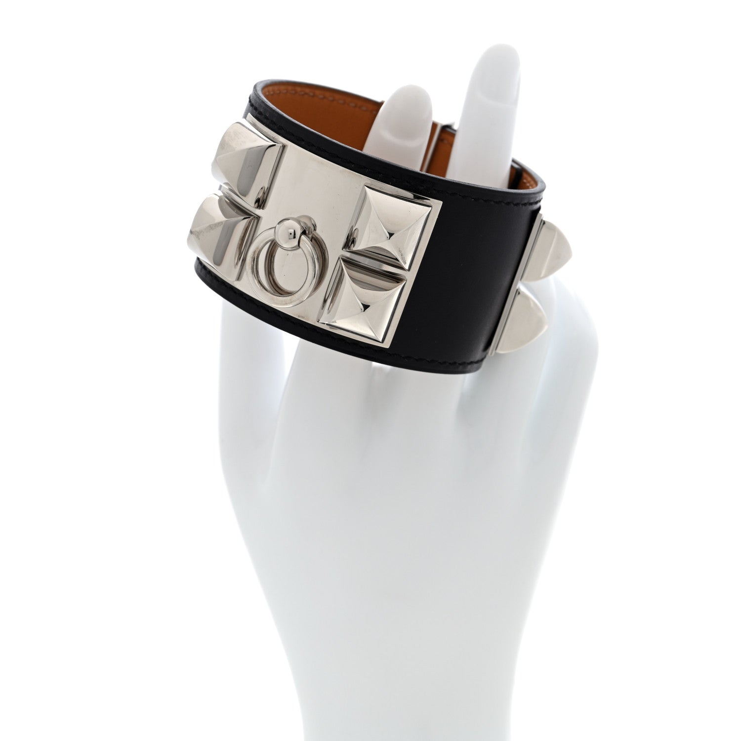 Hermes Box Collier De Chien CDC Bracelet S Black 2 of 6
