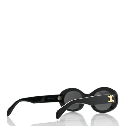Celine Acetate Triomphe 01 Sunglasses CL 40194U Black 4 of 8