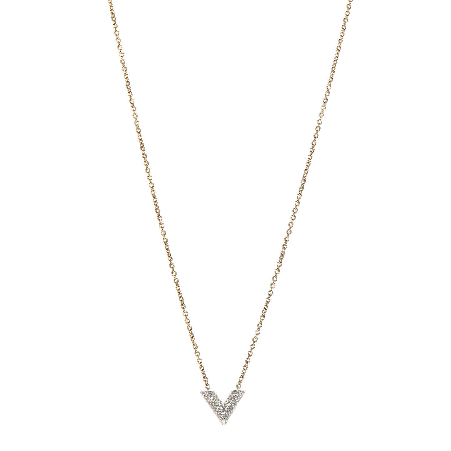 Swarovski Essential V Strass Necklace