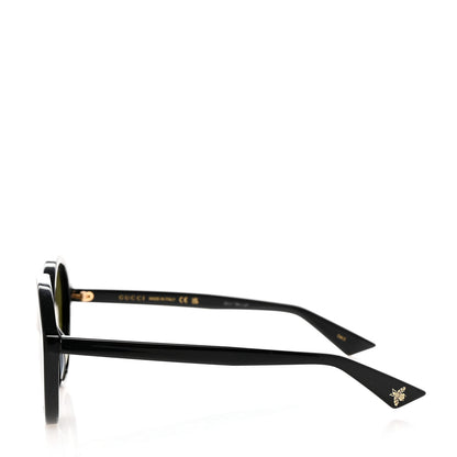 Gucci Acetate Round Sunglasses GG0023S Black 3 of 7