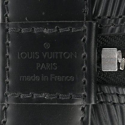 Louis Vuitton Epi Jacquard Alma BB Black 6 of 11