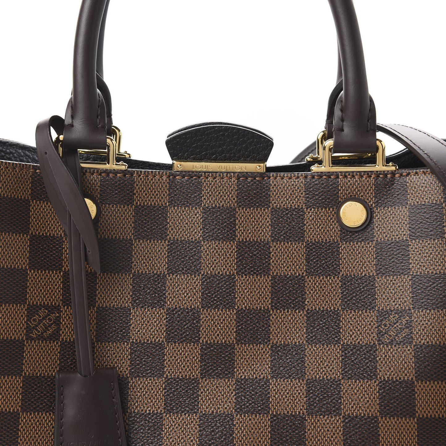 Damier Ebene Cuir Taurillon Brittany Black