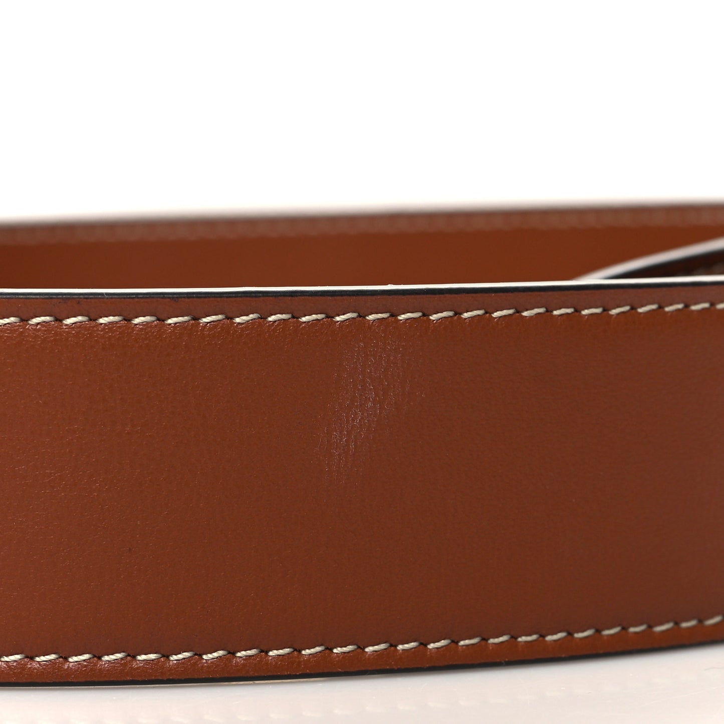 Smooth Calfskin Long Strap Tan