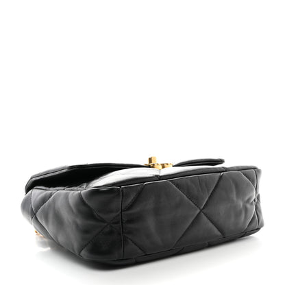 Chanel Lambskin Quilted Medium Chanel 19 Flap Black 4 of 11