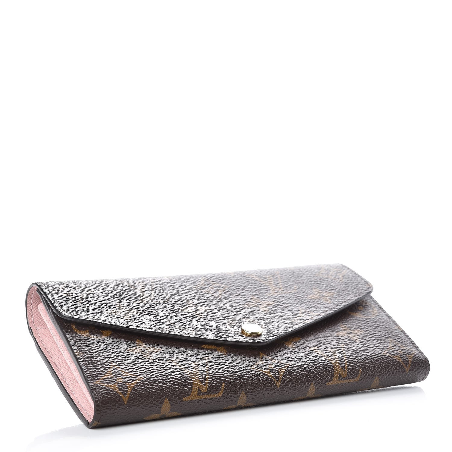 Louis Vuitton Monogram Sarah Wallet NM Rose Ballerine 4 of 6