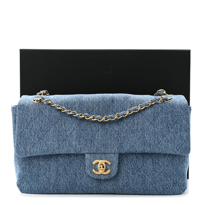 Chanel Denim Small Souplissimo Maxi Flap Blue 11 of 11