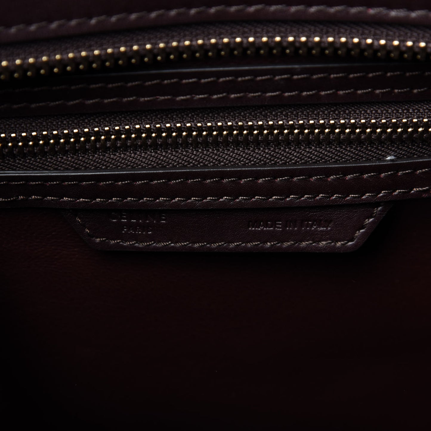 Smooth Calfskin Suede Micro Tri-Color Luggage Beige